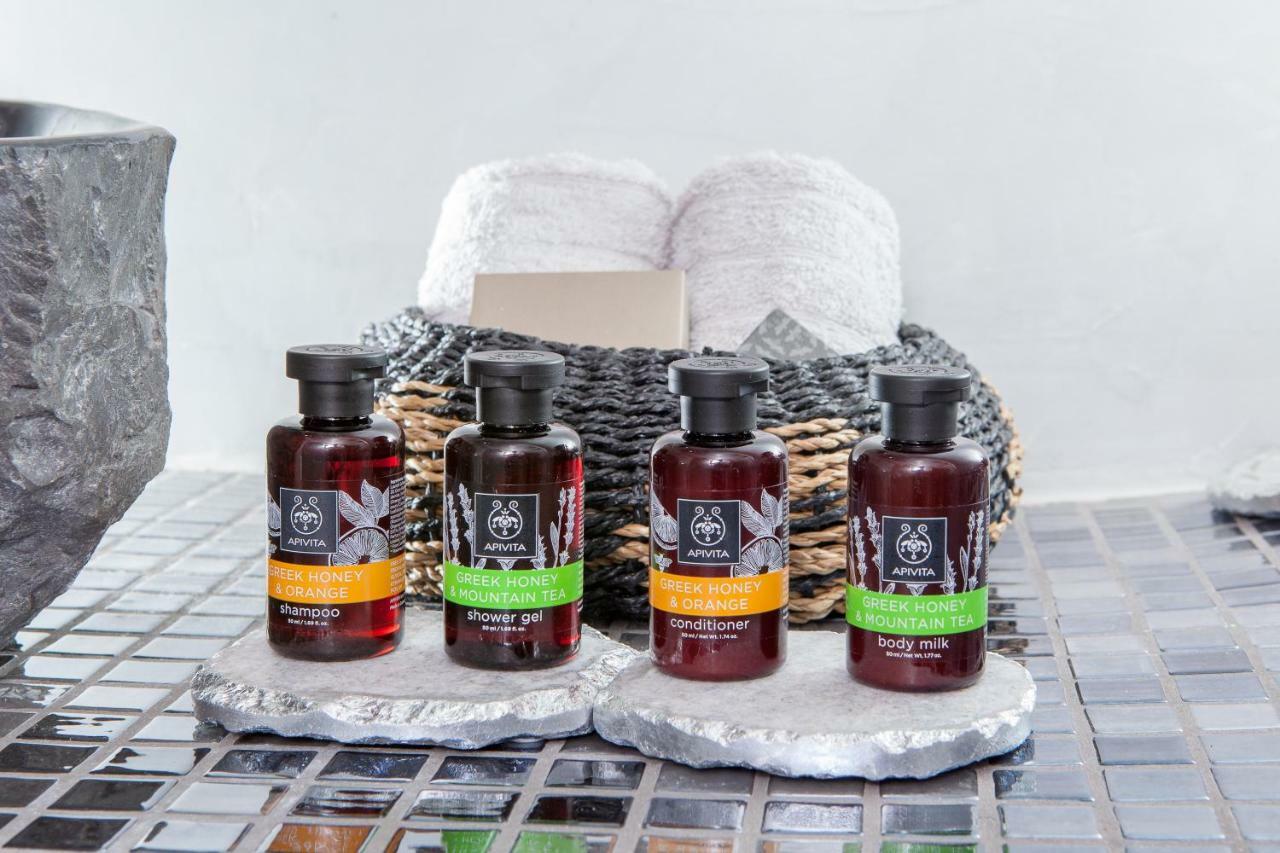 Sweet Nectar Villa With Hot Tub Pyrgos Kallistis Luaran gambar
